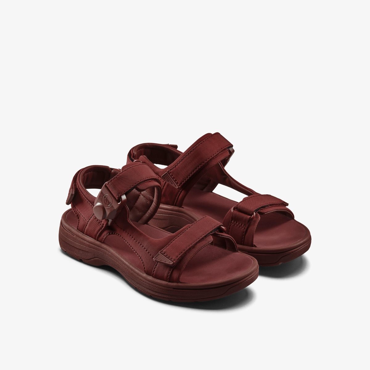 Clarks Martine Rose Mens Sandal 2 Oxblood Textile Sandaler Herre Bordeaux | AXJDS-1964