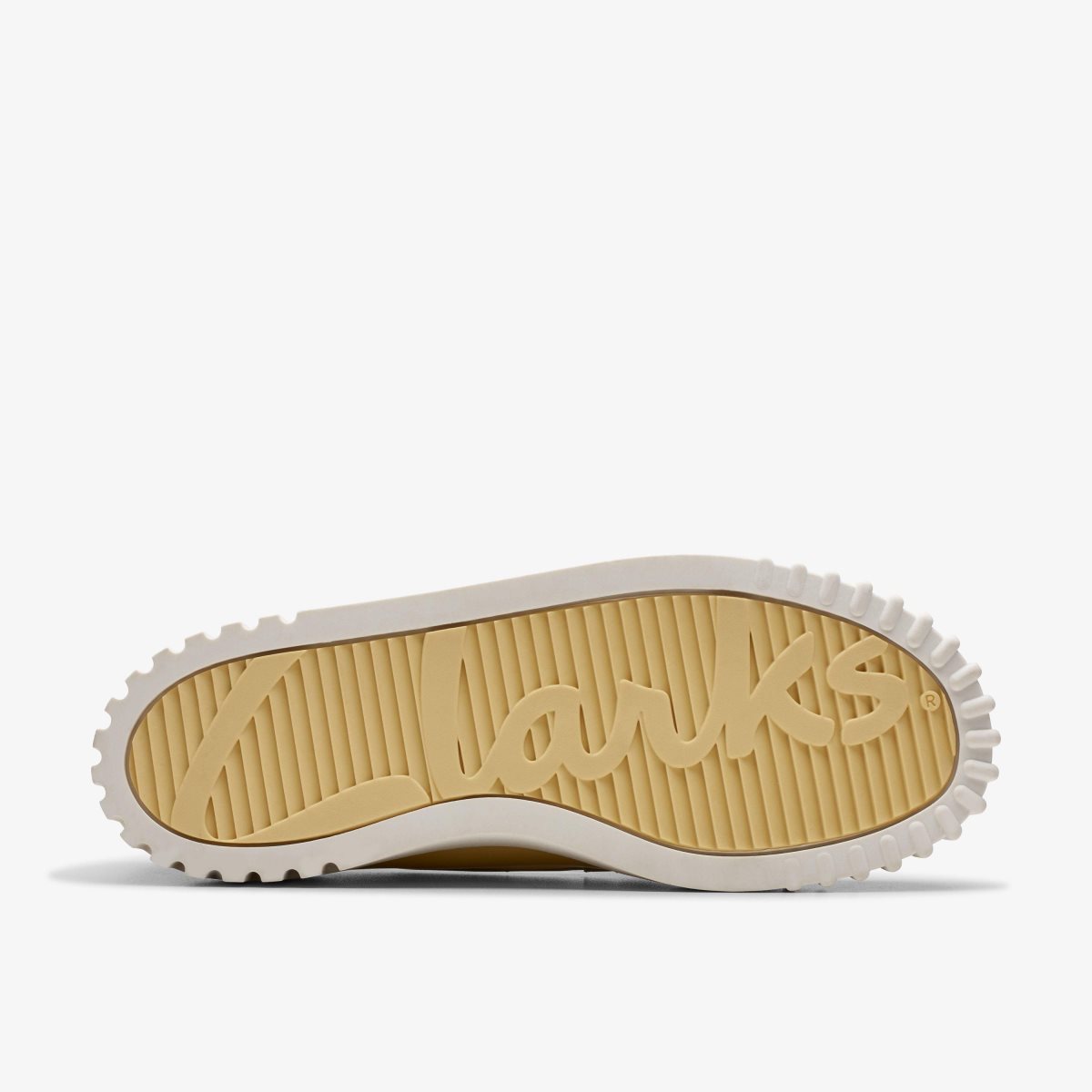 Clarks Mayhill Cove Yellow Leather Platform Sko Dame Gul | JWDSK-6759