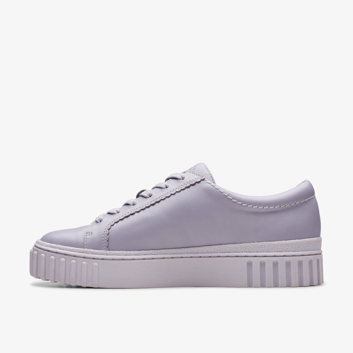 Clarks Mayhill Walk Lilac Leather Platform Sko Dame Lilla | CEAMK-2975