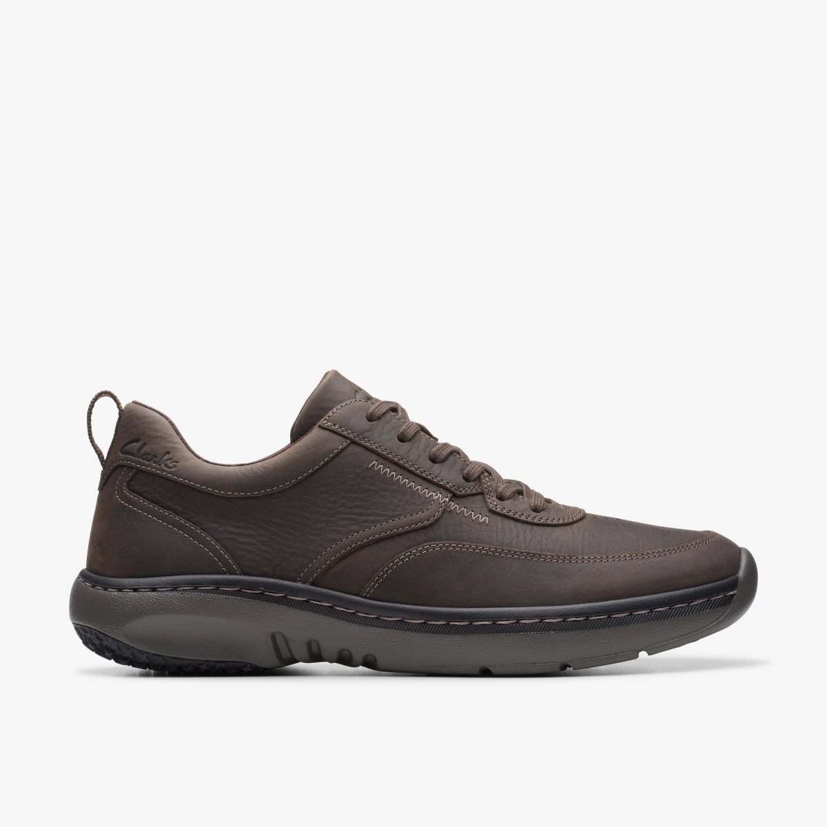 Clarks Pro Lace Dark Brown Tumbled Sneakers Herre Mørkebrune | MEOBL-5984