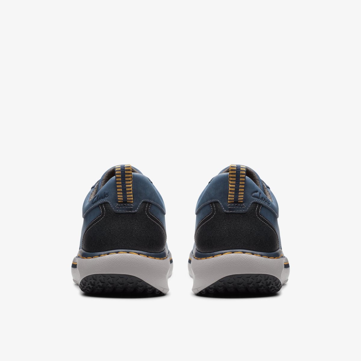 Clarks Pro Lace Navy Leather Sneakers Herre Mørkeblå | BPKXJ-9134