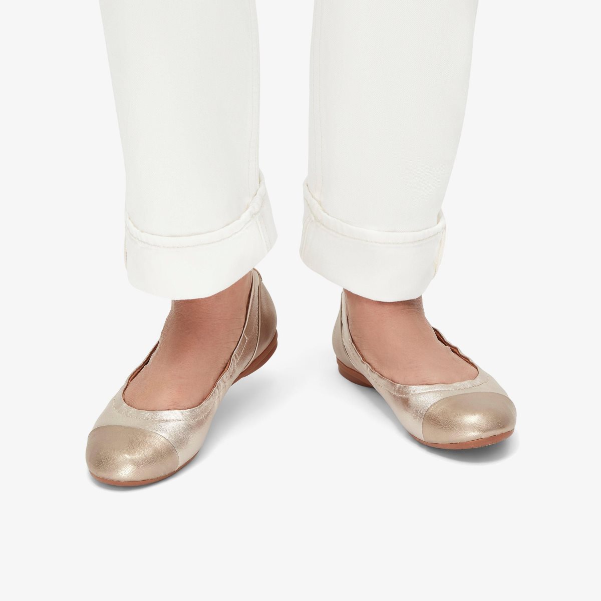 Clarks Rena Jazz Metallic Multicolour Slip Ons Dame Metal | WCSLZ-0567