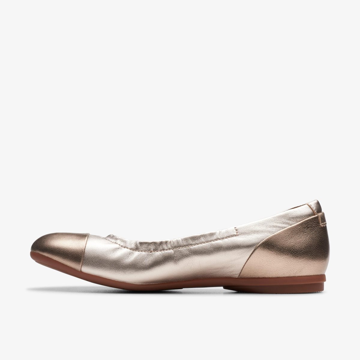 Clarks Rena Jazz Metallic Multicolour Slip Ons Dame Metal | WCSLZ-0567