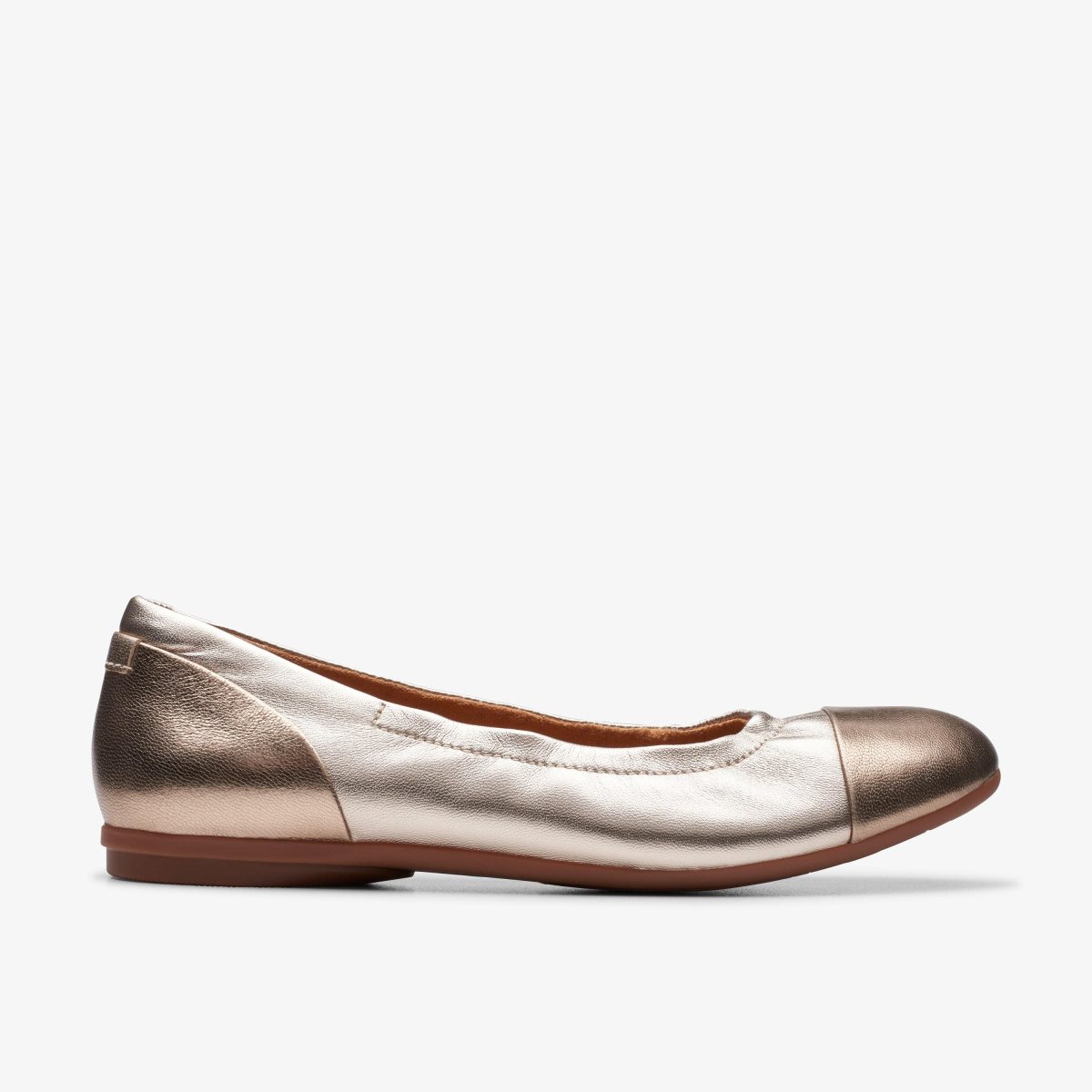 Clarks Rena Jazz Metallic Multicolour Slip Ons Dame Metal | WCSLZ-0567