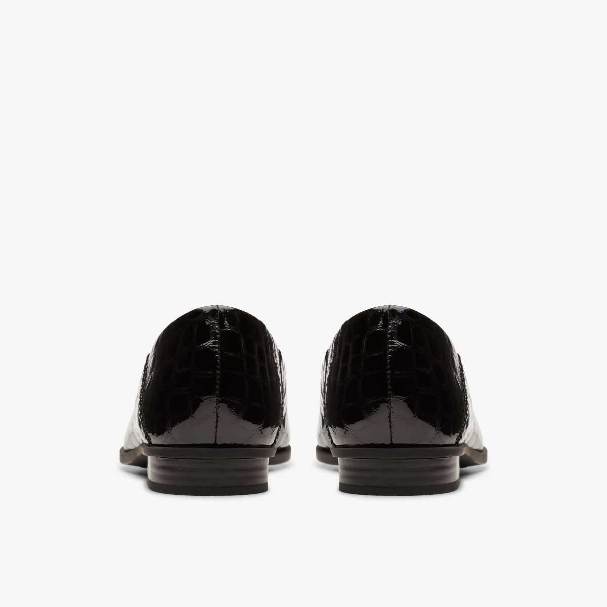 Clarks Sarafyna Freva Black Interest Slip Ons Dame Sort | YLTCS-9137