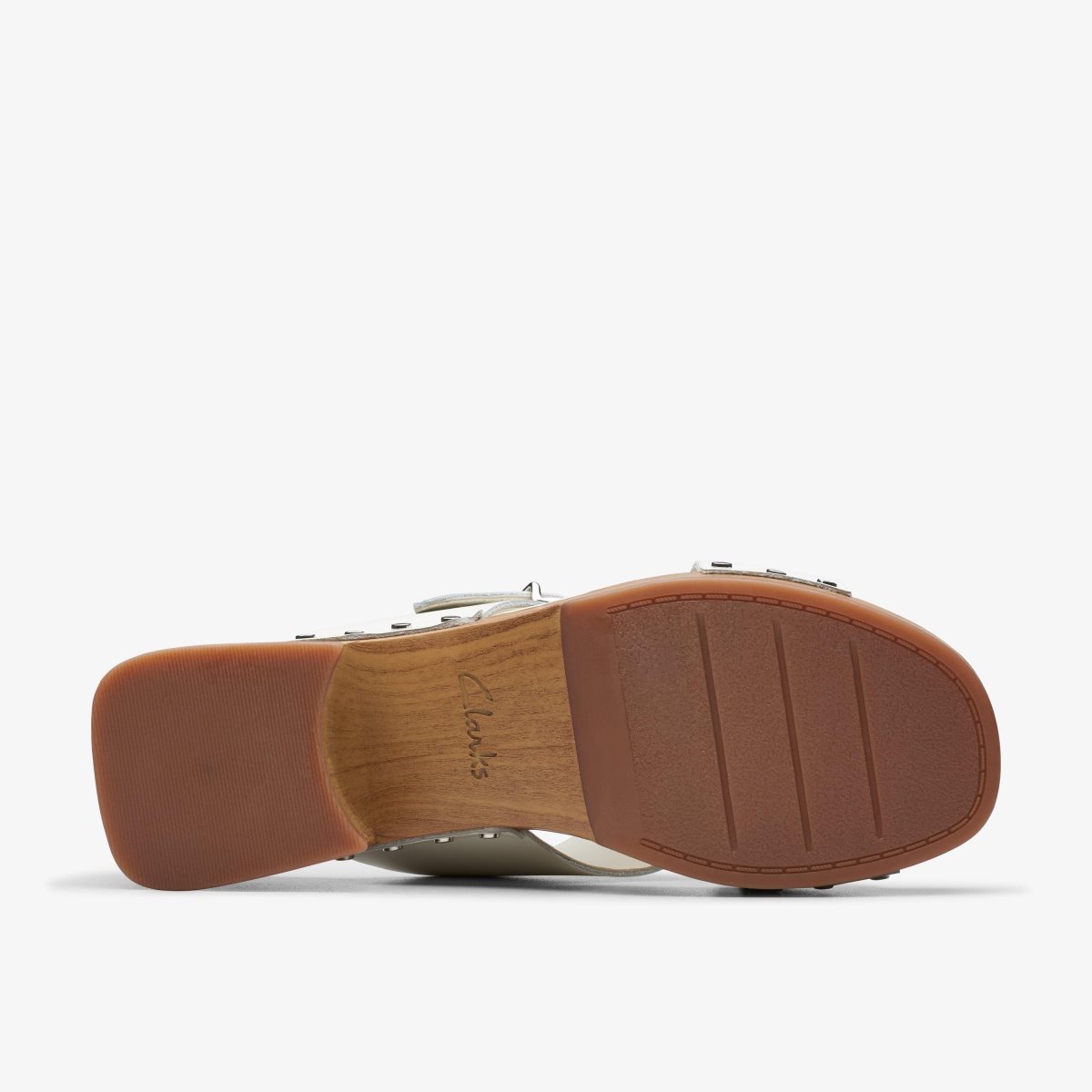 Clarks Sivanne Walk Off White Leather Sandaler Dame Hvide | MIULO-9834