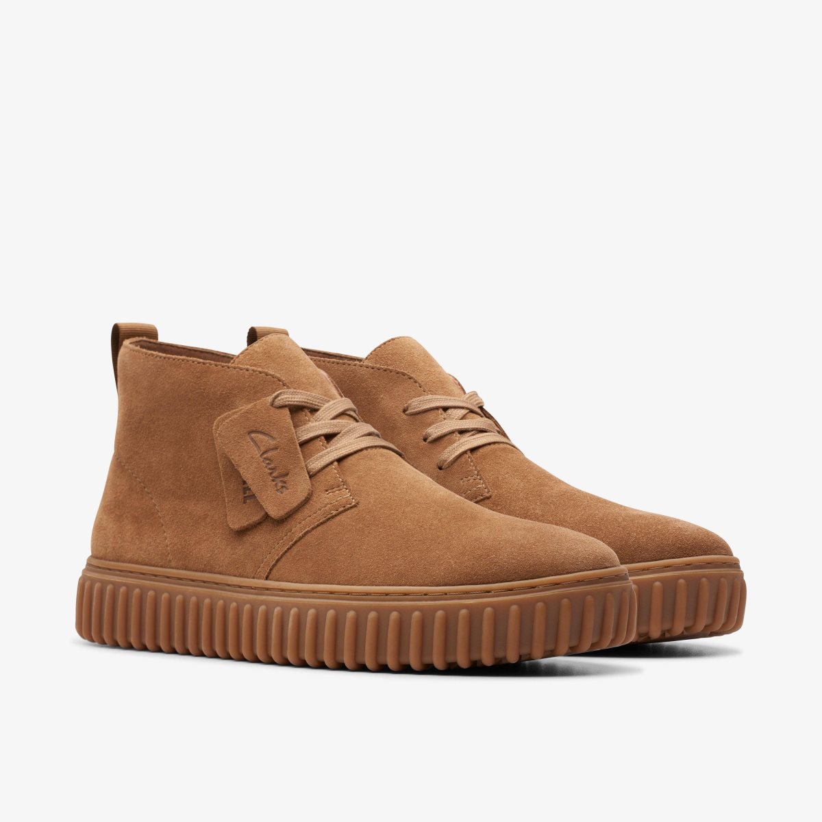 Clarks Torhill Desert Boot Cognac Suede Støvler Herre Brune | WMTLD-9027