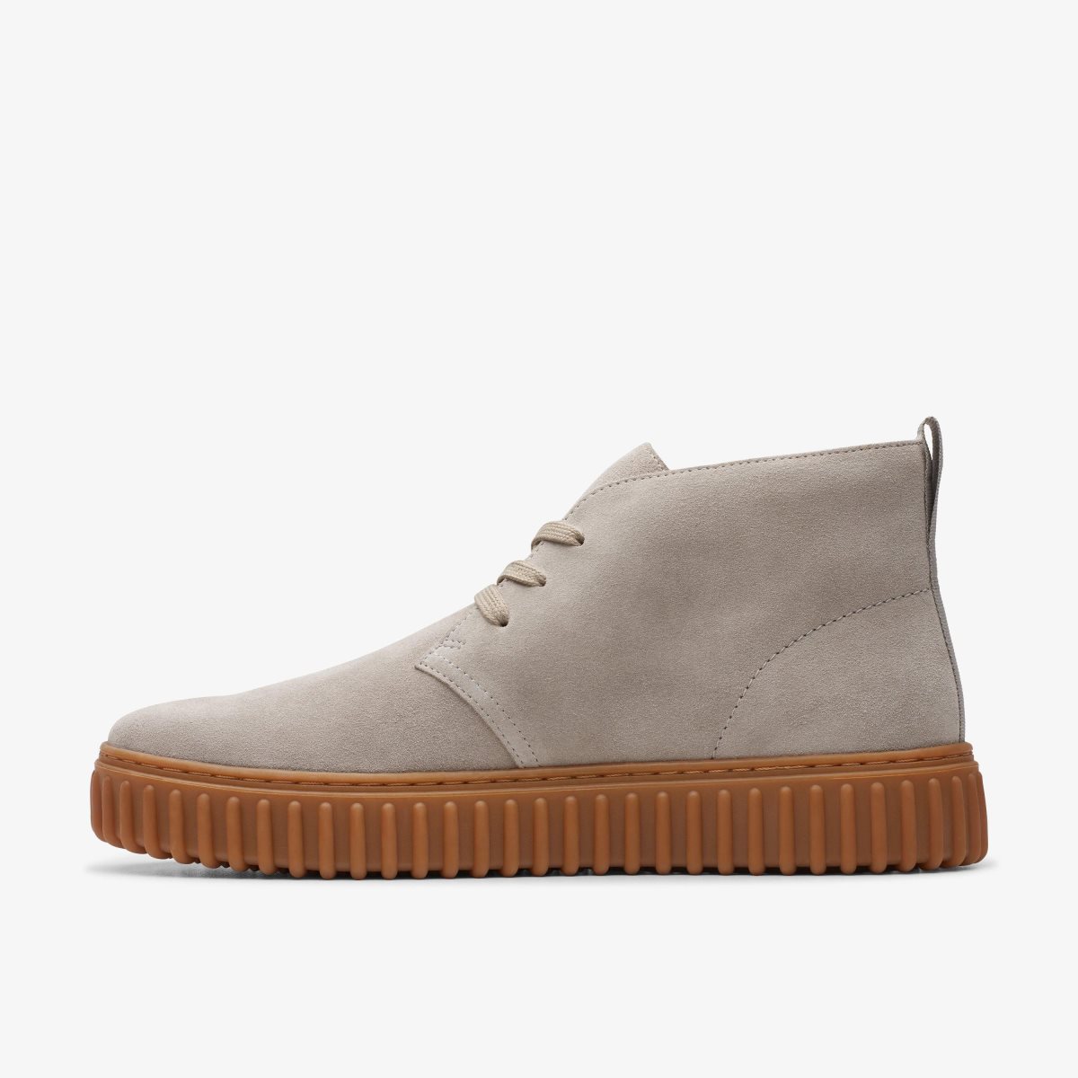 Clarks Torhill Desert Boot Light Grey Suede Støvler Herre Lysegrå | ECLSU-2683