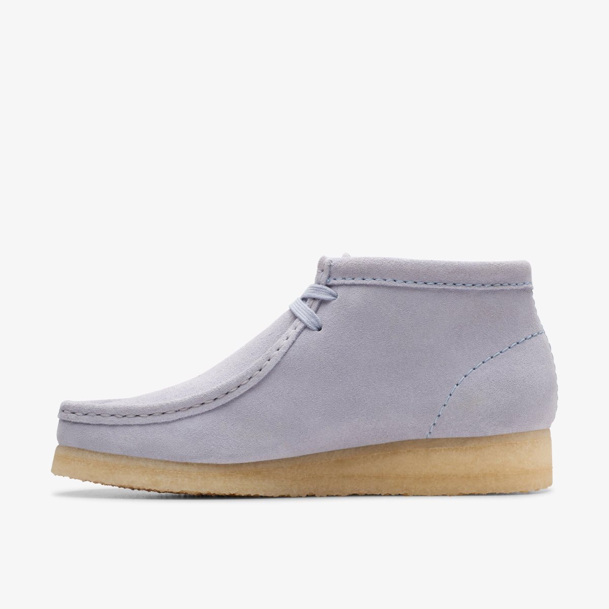 Clarks Wallabee Boot Cloud Grey Suede Støvler Dame Grå | RNLEK-9306