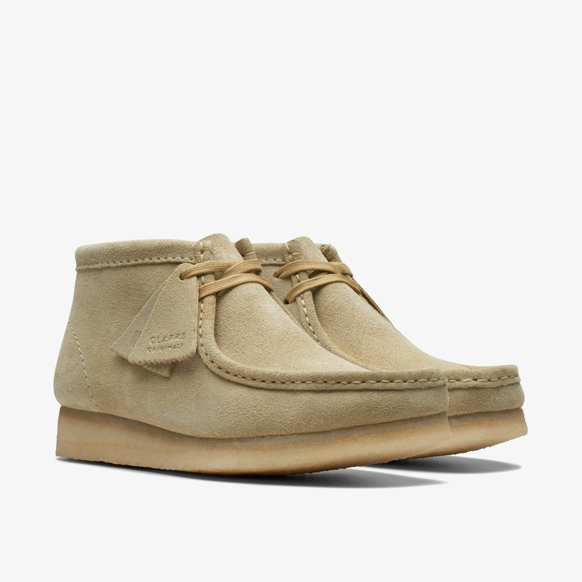 Clarks Wallabee Boot Maple Suede Støvler Dame Maple | CMEOH-6203