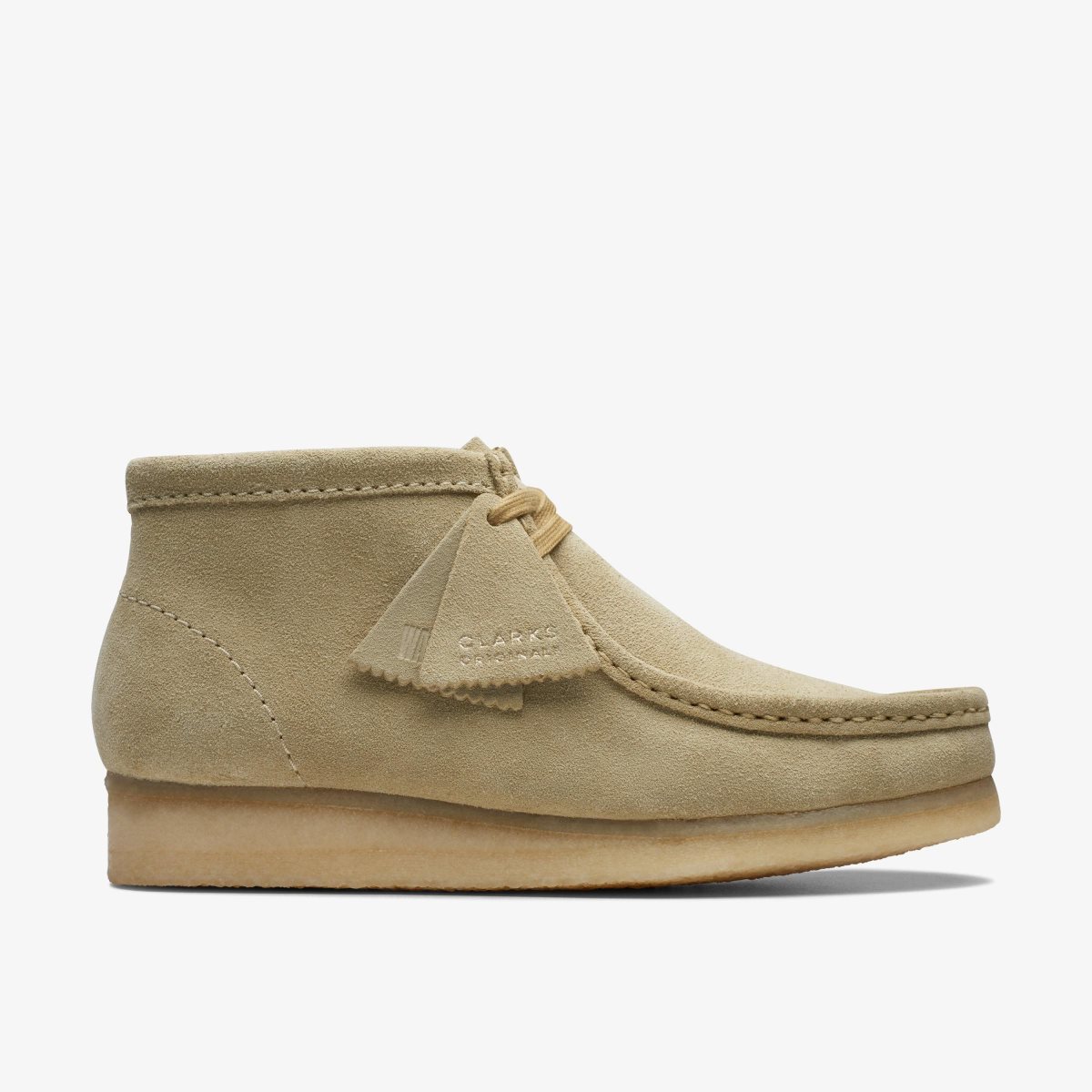 Clarks Wallabee Boot Maple Suede Støvler Dame Maple | CMEOH-6203