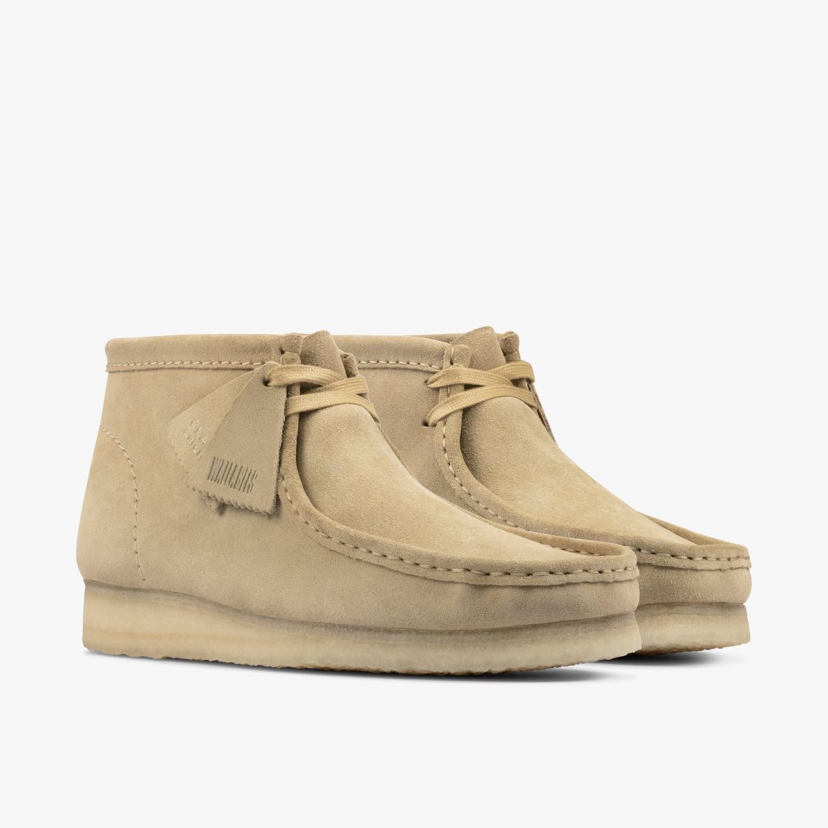 Clarks Wallabee Boot Maple Suede Wallabees Herre Maple | LUFWV-3692