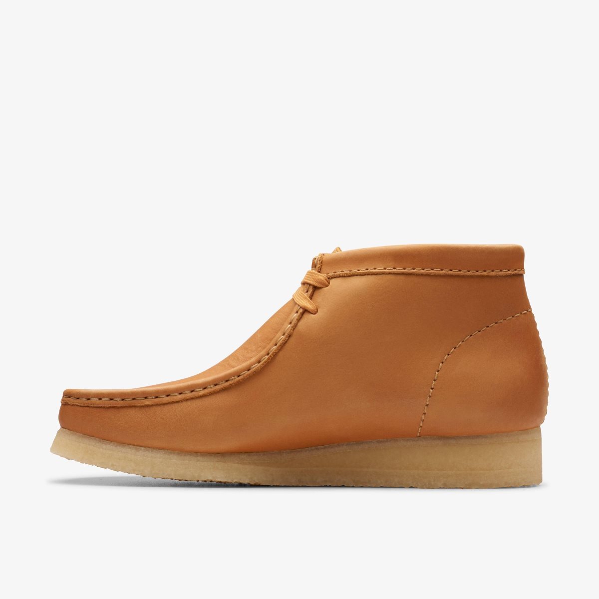 Clarks Wallabee Boot Mid Tan Leather Wallabees Herre Brune | FCAQO-2841