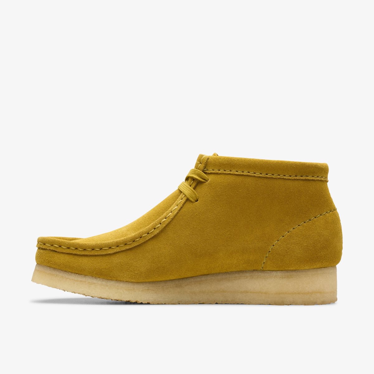 Clarks Wallabee Boot Olive Suede Støvler Dame Olivengrøn | MXIUT-4392