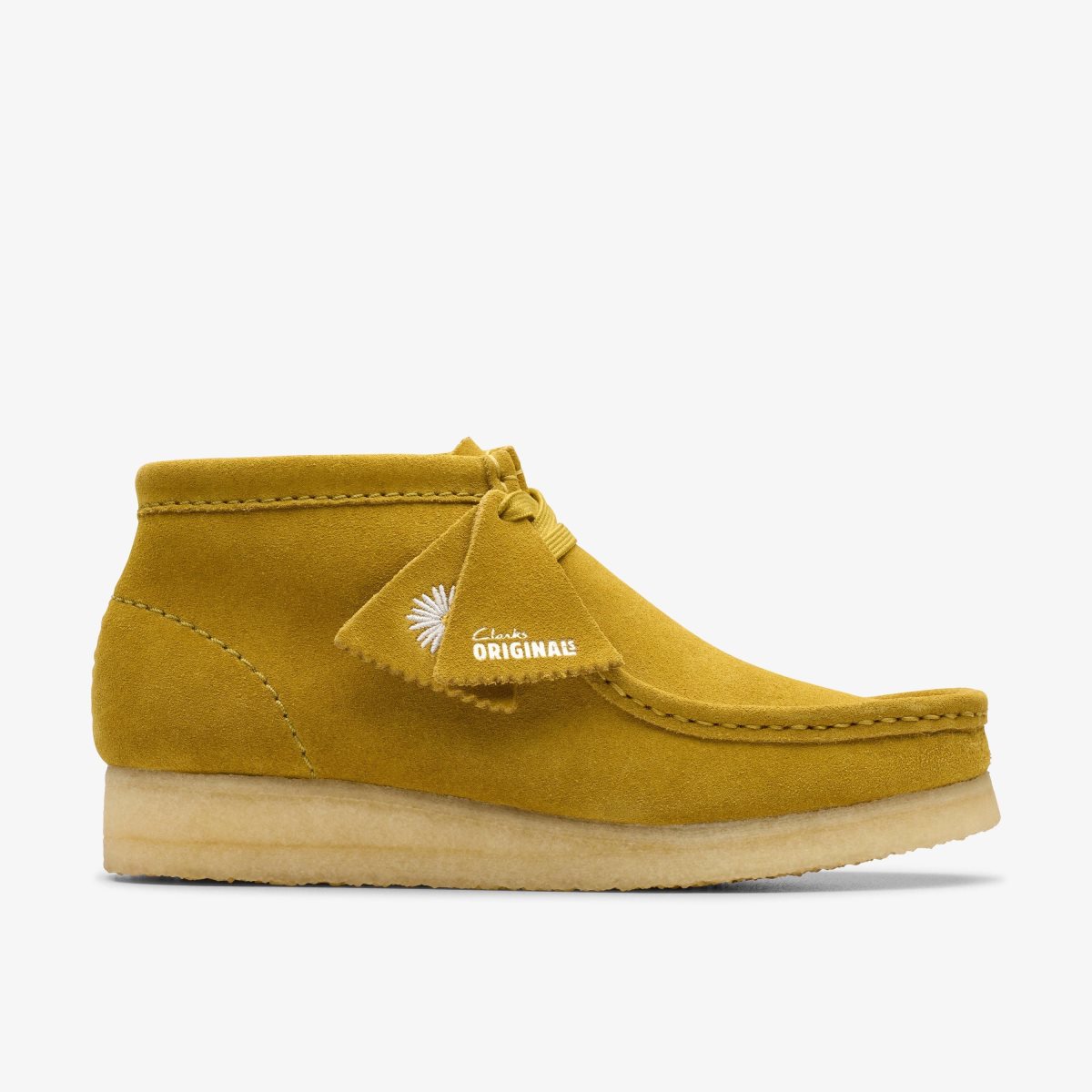 Clarks Wallabee Boot Olive Suede Støvler Dame Olivengrøn | MXIUT-4392