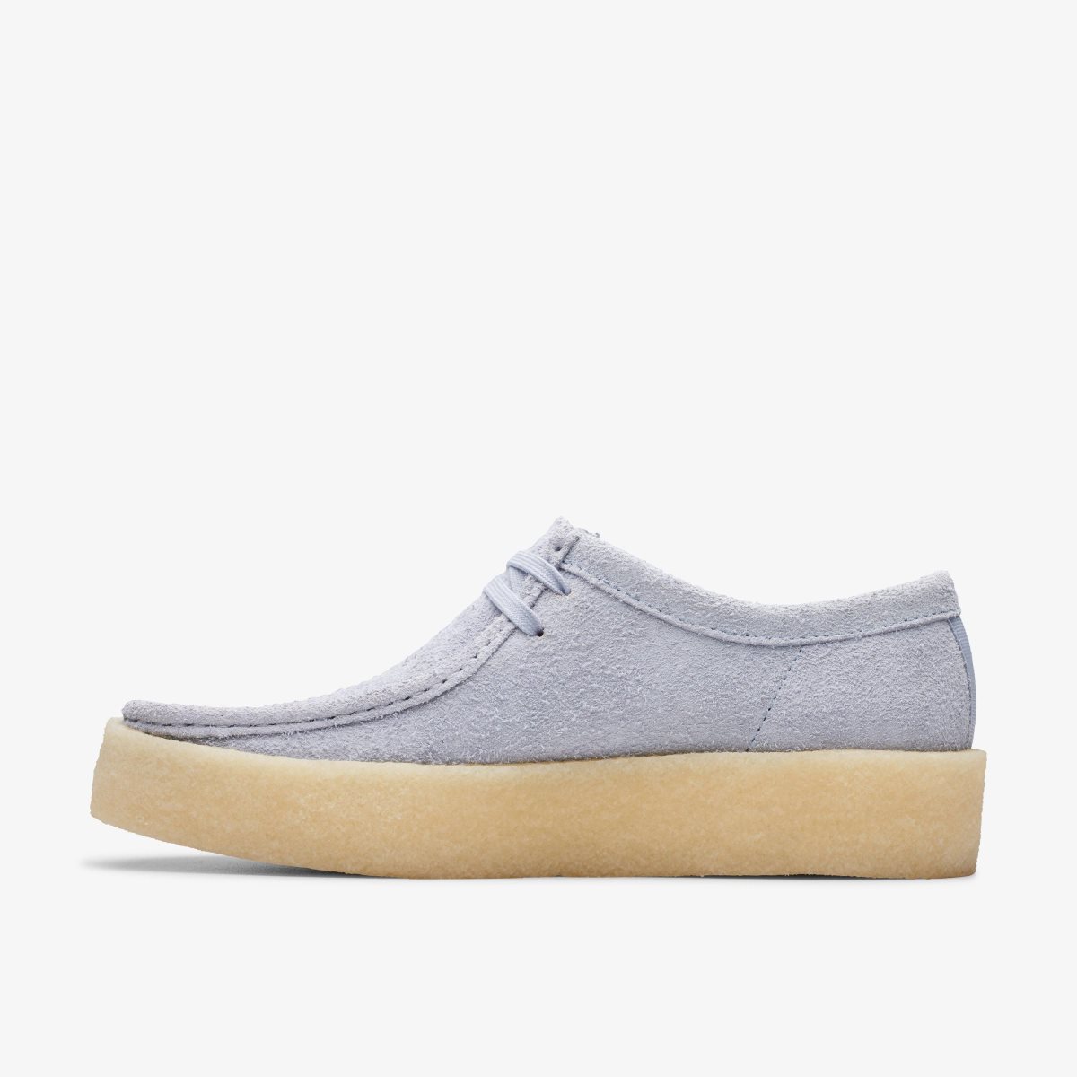 Clarks Wallabee Cup Cloud Grey Suede Wallabees Herre Grå | FTQEA-6418