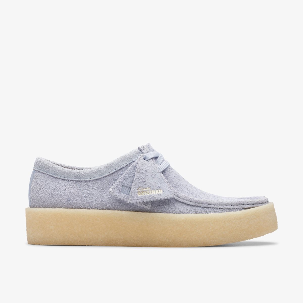 Clarks Wallabee Cup Cloud Grey Suede Wallabees Herre Grå | FTQEA-6418