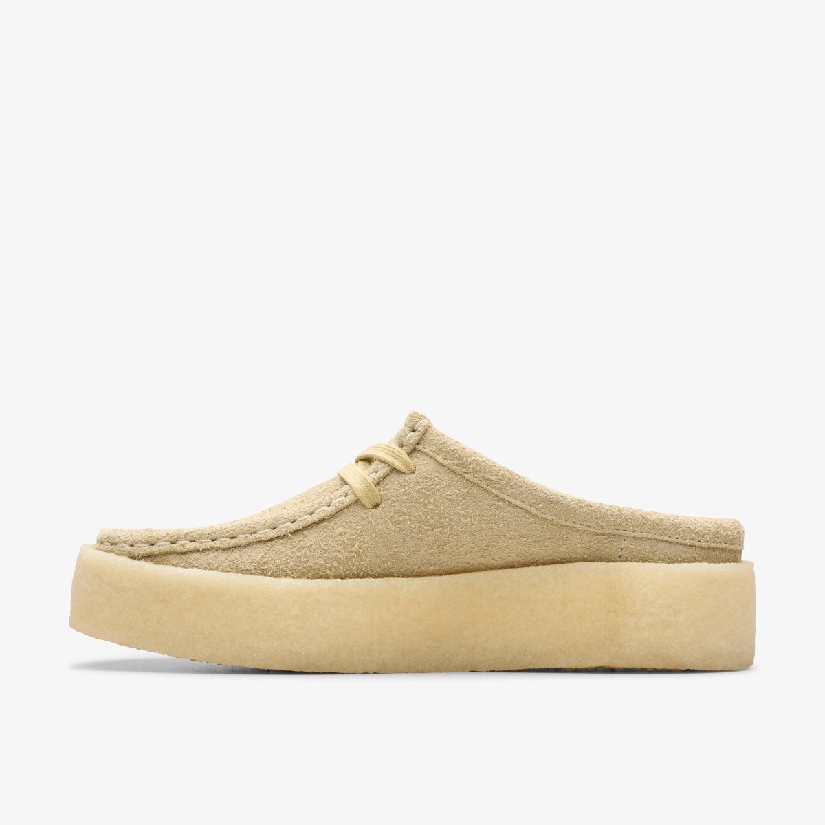 Clarks Wallabee Cup Lo Light Maple Træsko Dame Lyse | SOYRH-6049