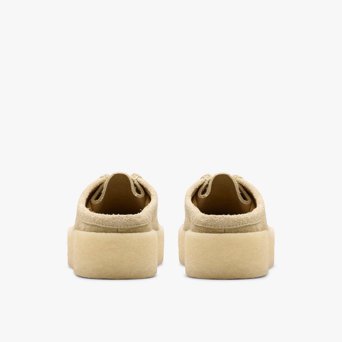 Clarks Wallabee Cup Lo Light Maple Træsko Dame Lyse | SOYRH-6049