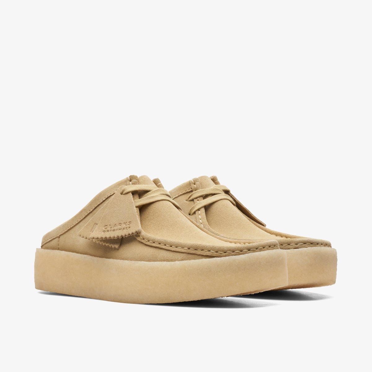 Clarks Wallabee Cup Lo Maple Suede Wallabees Herre Maple | SQJVO-5397