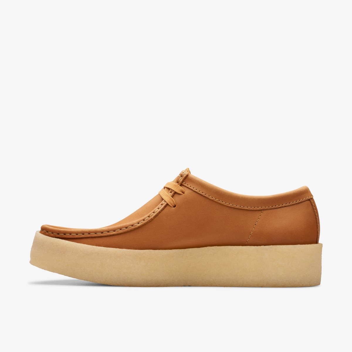 Clarks Wallabee Cup Mid Tan Leather Wallabees Herre Brune | QMRLJ-1607