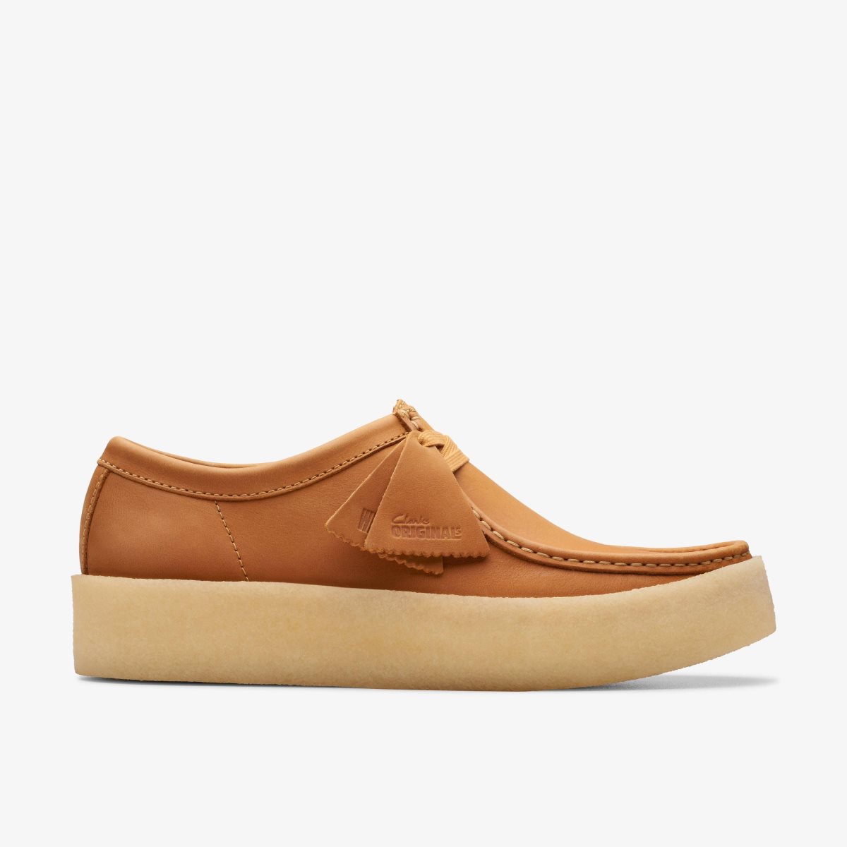 Clarks Wallabee Cup Mid Tan Leather Wallabees Herre Brune | QMRLJ-1607