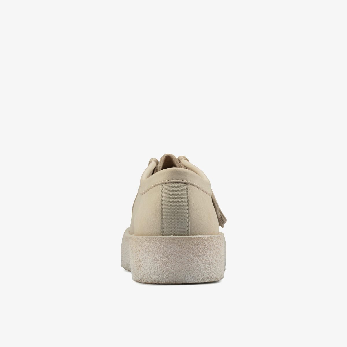 Clarks Wallabee Cup White Nubuck Wallabees Herre Hvide | SDBAF-8265