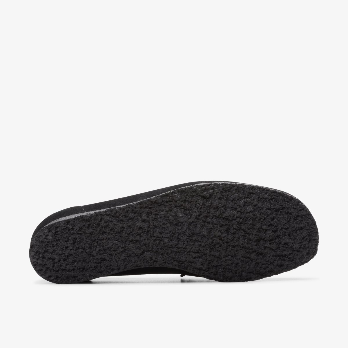 Clarks Wallabee Loafer Black Suede Slip Ons Dame Sort | IBYAH-5948