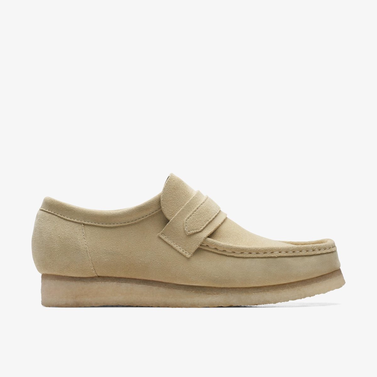 Clarks Wallabee Loafer Maple Suede Wallabees Herre Maple | SMCVZ-7581