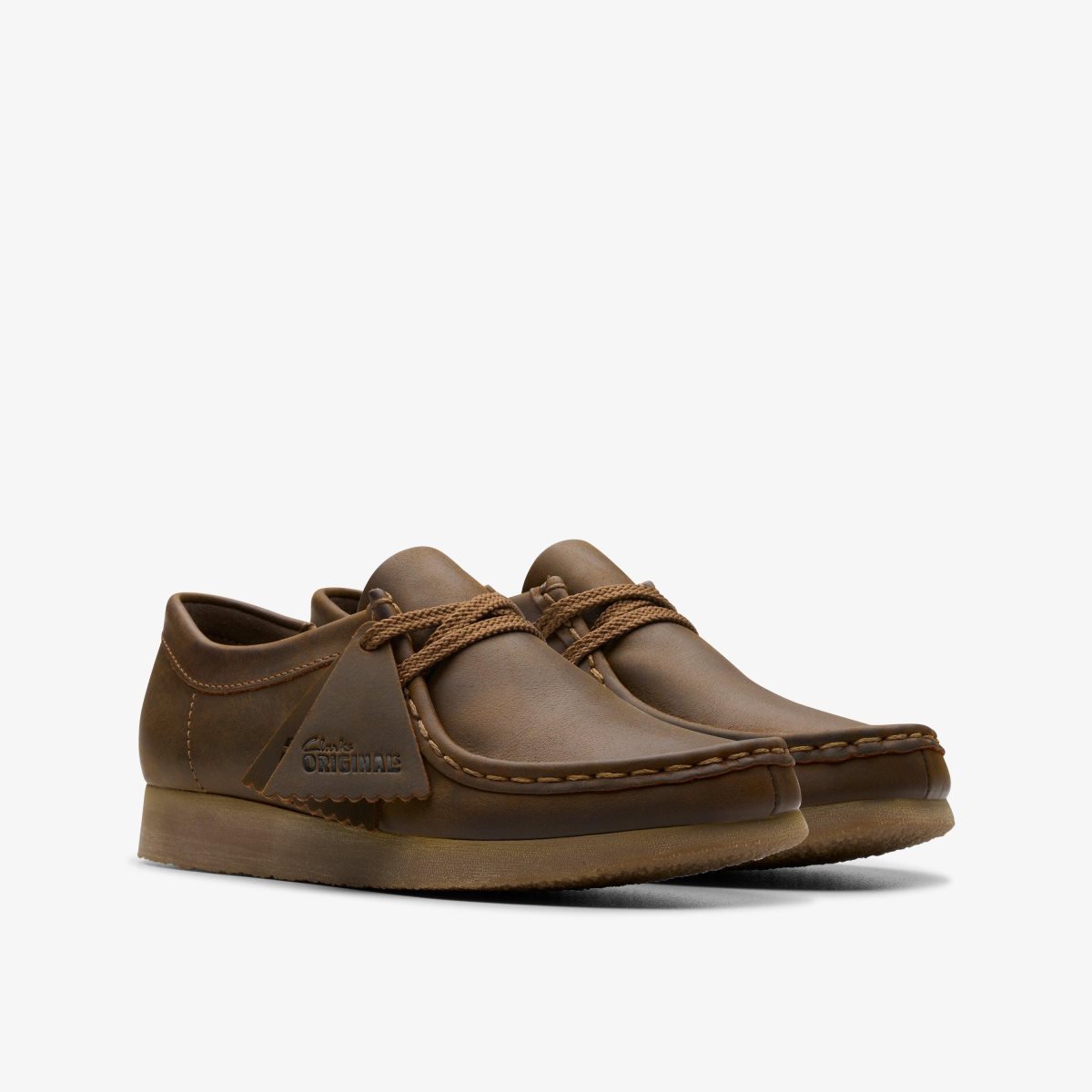 Clarks Wallabee Older Beeswax Originale Sko Børn Beeswax | TOGRK-6940