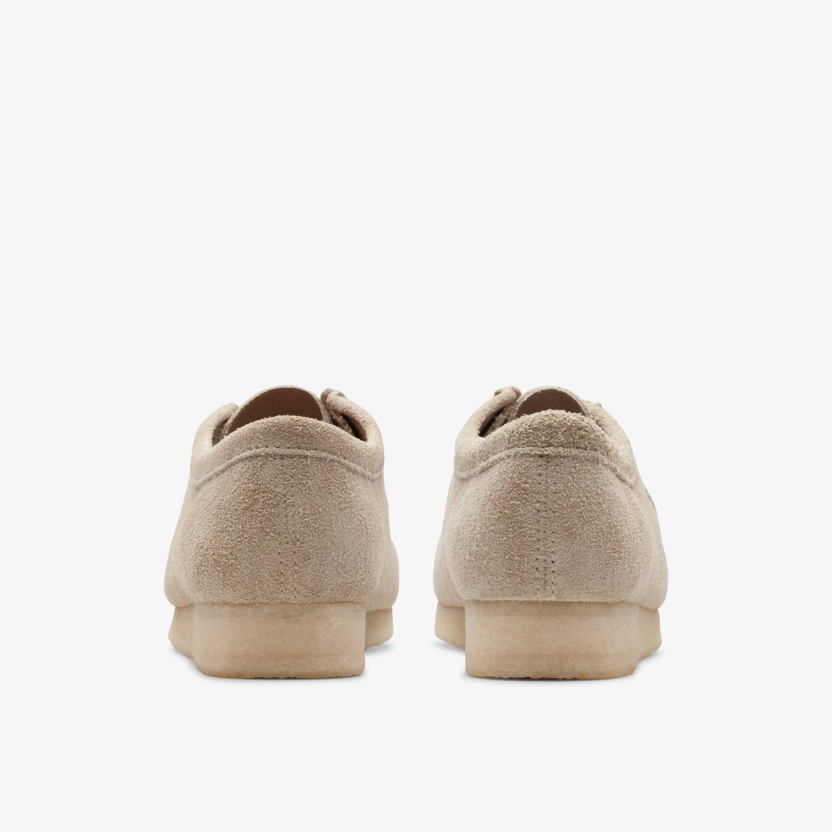 Clarks Wallabee Pale Grey Suede Wallabees Herre Grå | EAZIR-1345