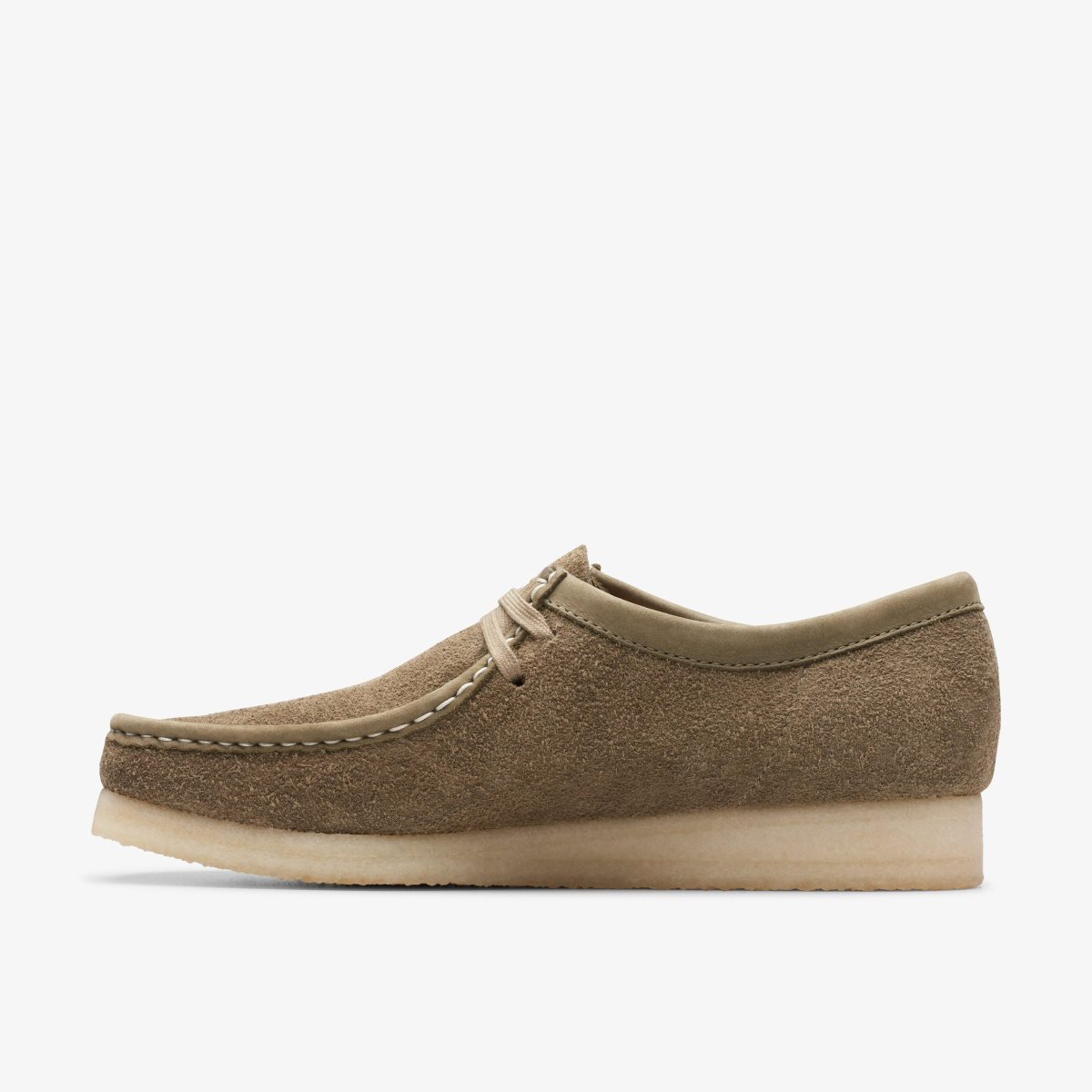 Clarks Wallabee Pale Khaki Suede Wallabees Herre Khaki | VOZWT-7865