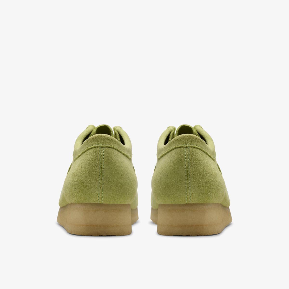 Clarks Wallabee Pale Lime Suede Wallabees Herre undefined | UWHBZ-9561