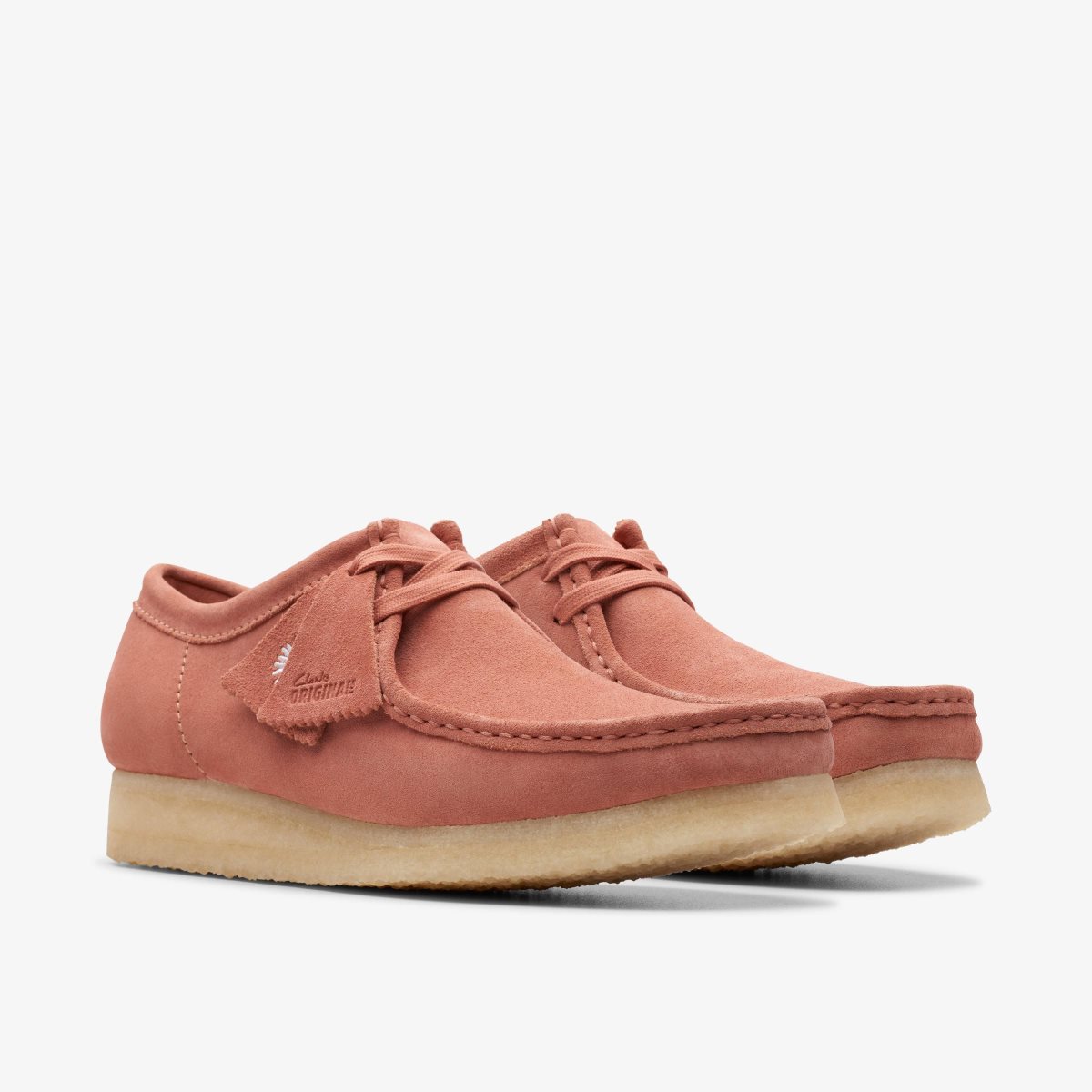 Clarks Wallabee Terracotta Suede Wallabees Herre undefined | JYHZB-2345