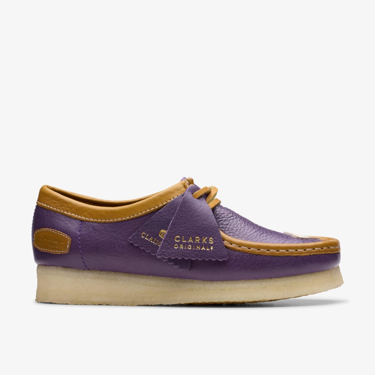 Clarks Wallabee X Claima Purple Combination Wallabees Herre Lilla | RAMBY-5312